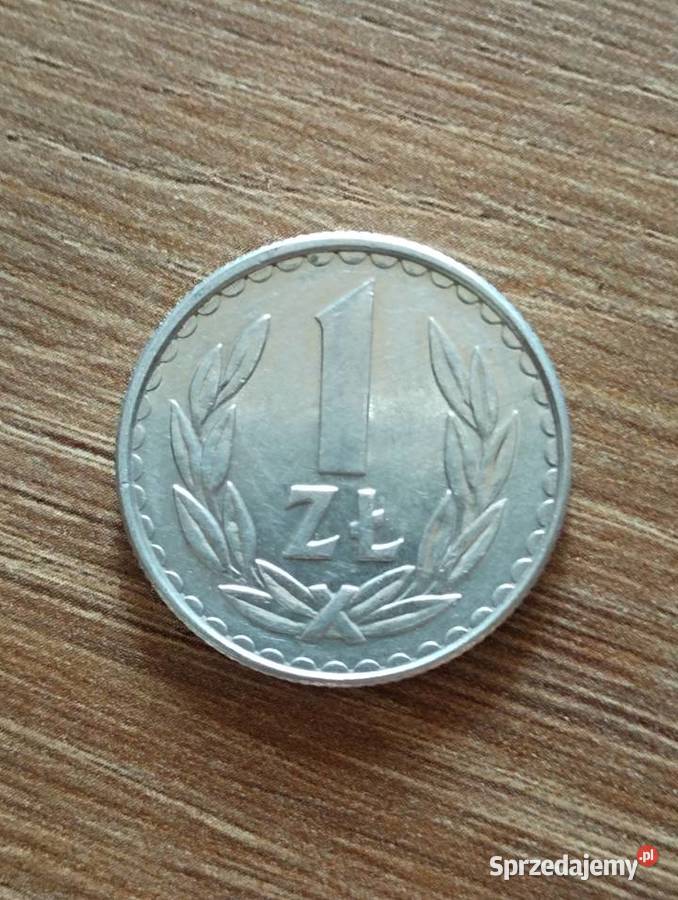 Sprzedam 1 zl 1987 r nierowne ranty Numizmatyka Chełm