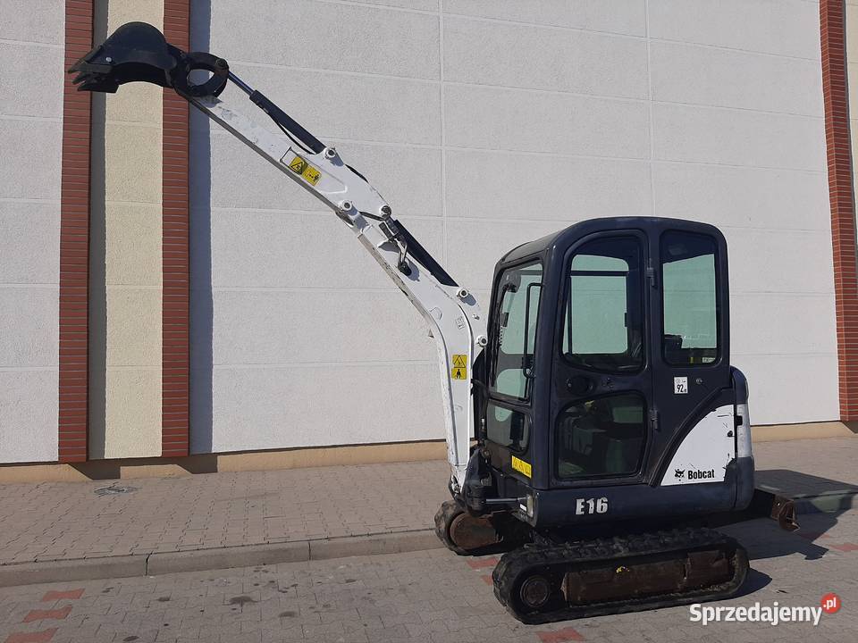 BOBCAT E16 2012 r minikoparka GWARANCJA MOŻLIWY nie Gniezno