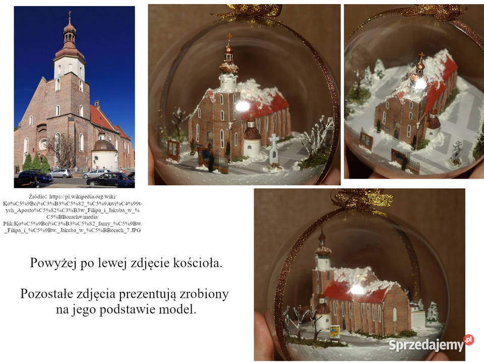 bombka ręcznie robiona spersonalizowana na Żory