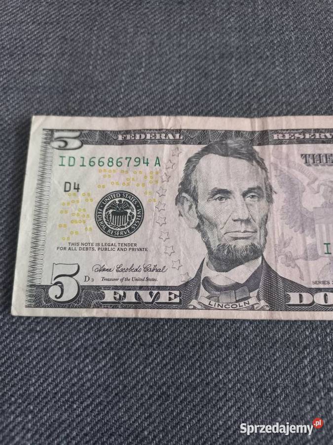 USA pięć dolarów 2006 r Numizmatyka mazowieckie Warszawa