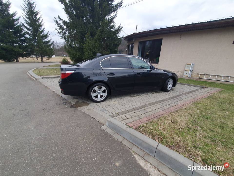 BMW e60 seria 525d M57 220 550Nm Pełnym serwisie Lesko sprzedam