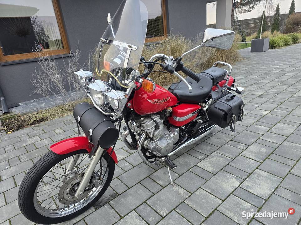 Honda CA125 Rebel Serwisie Na KatB Prezentacja Sieradz