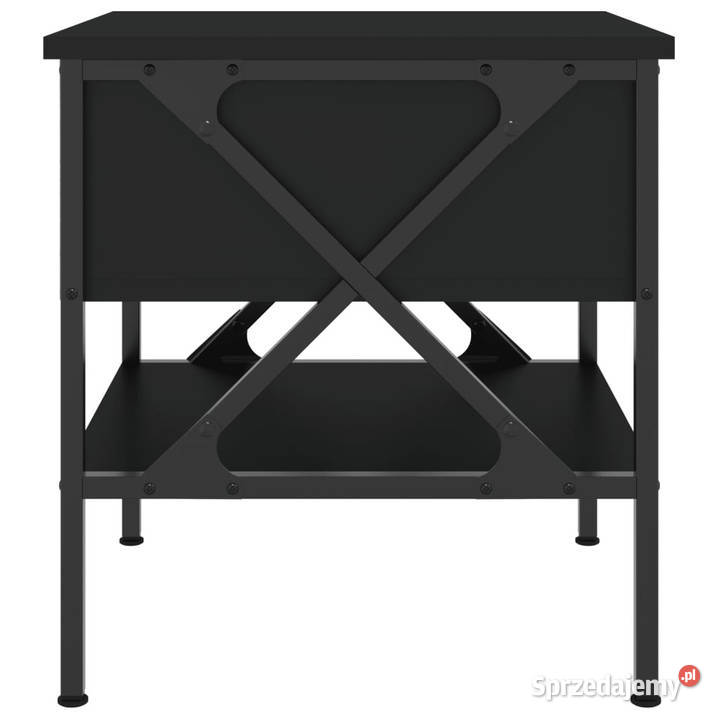 Stoliki nocne 2 czarne 40x42x45 WM825954 Warszawa