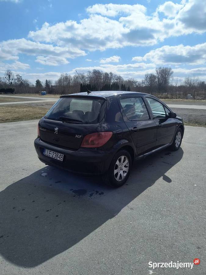 Peugeot 307 16 benzyna 109 nowy akumulator lakier metallic