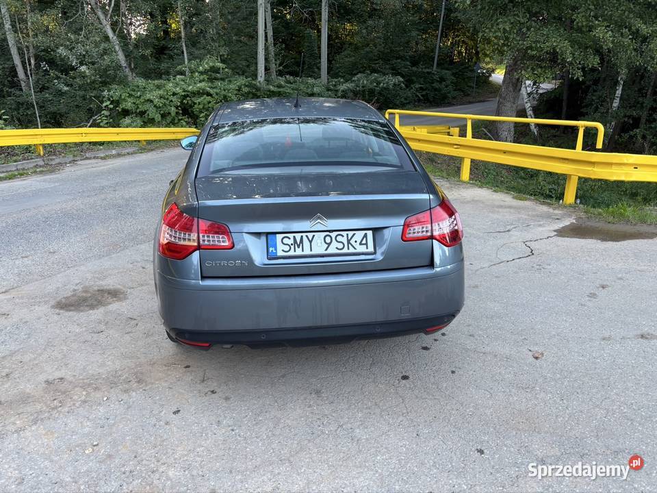 Citroen C5 2009r 20 LPG welurowa tapicerka Poręba