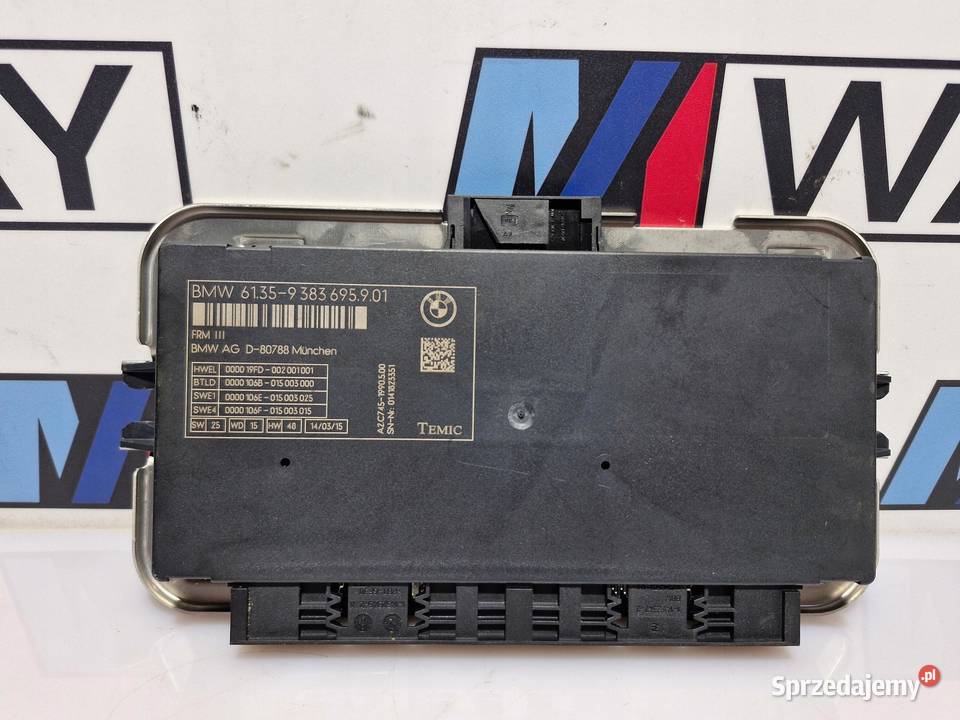 BMW F10 F11 LCI LIFT MODUŁ STEROWNIK ŚWIATEŁ FRM dolnośląskie