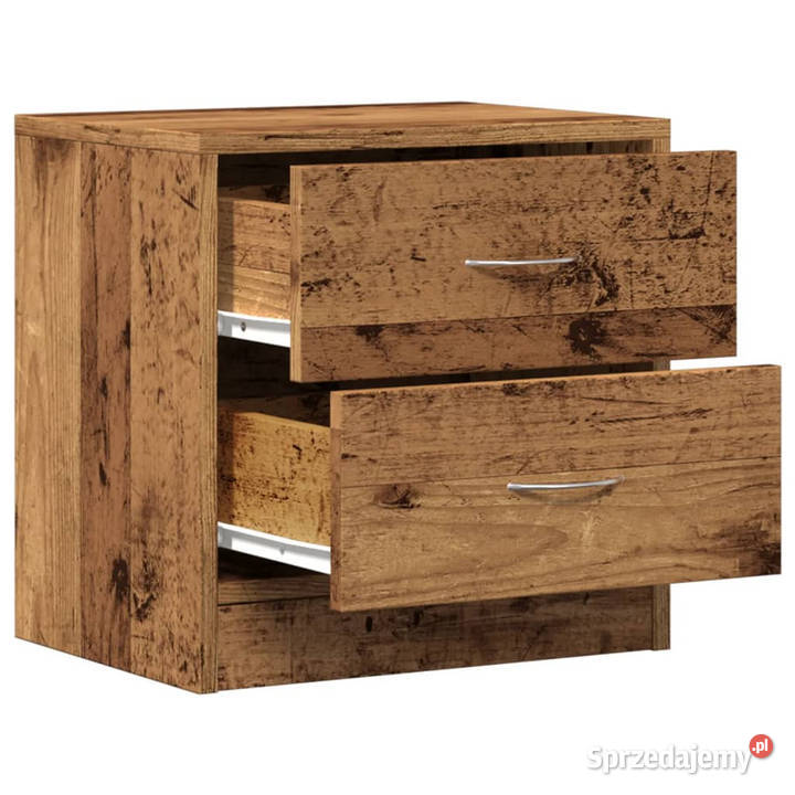 Szafka nocna stare drewno 40x30x40 materiał Warszawa