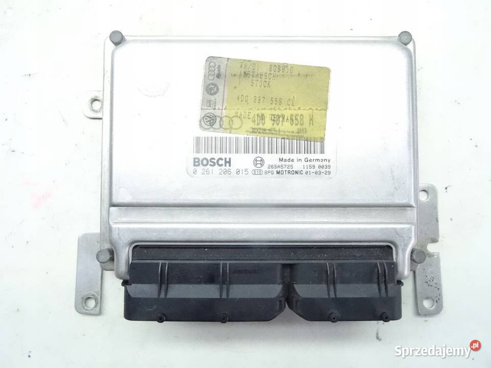 4D0907558H AUDI A8 D2 9902 STEROWNIK SILNIKA Przemęt