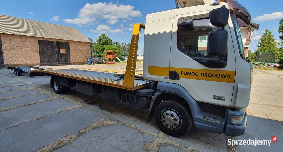 Daf LF 45 2007autolaweta pomoc drogowa kujawsko-pomorskie Włocławek
