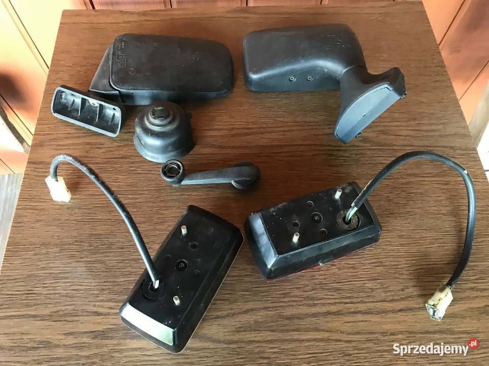 Lampy z lusterkami do Fiat 126 p osobowe Pozostałe Pruchnik
