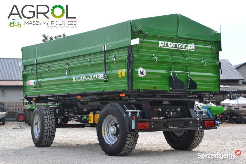 Przyczepa PRONAR Paletowa PT612 PT510 PT610 Mława