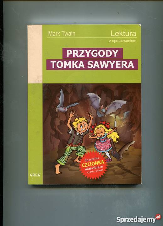Test Z Przygody Tomka Sawyera Przygody Tomka Sawyera lektura z opracowaniem - Mark Twain Szczecin