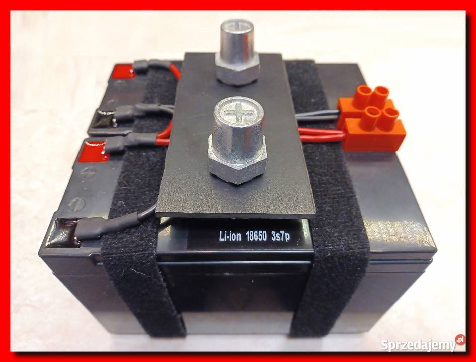 Akumulator 12V 40Ah 18650 Liion 2 x 3s7p śląskie sprzedam