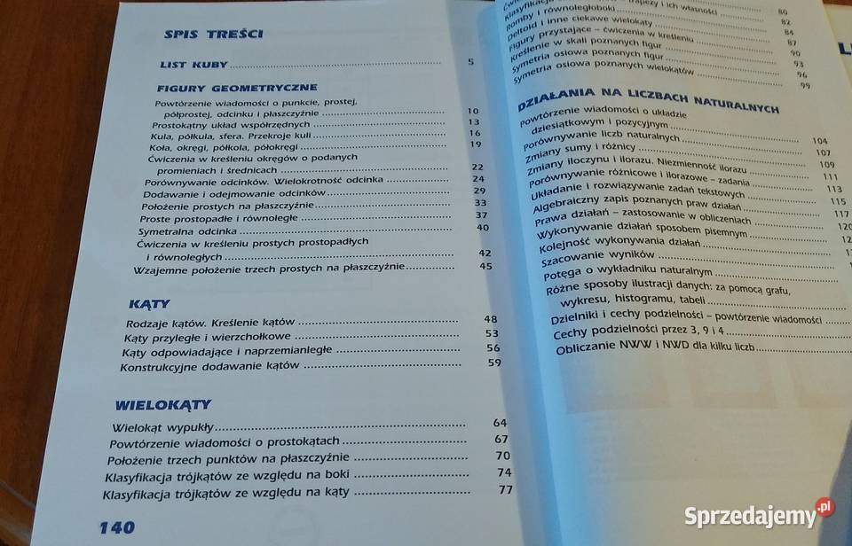 Zeszyt ćwiczeń Cztery pory roku w matematyce Podręczniki Gdańsk sprzedam