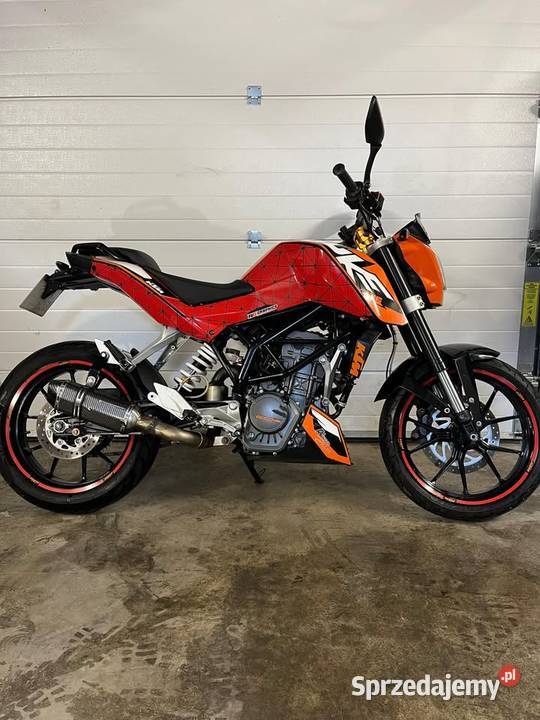 KTM Duke 125 Niski przebieg 2011r Ropczyce