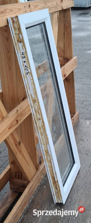 OKNA KacprzaK Witryna 42x103 FIX Używany PCV Siedlce sprzedam