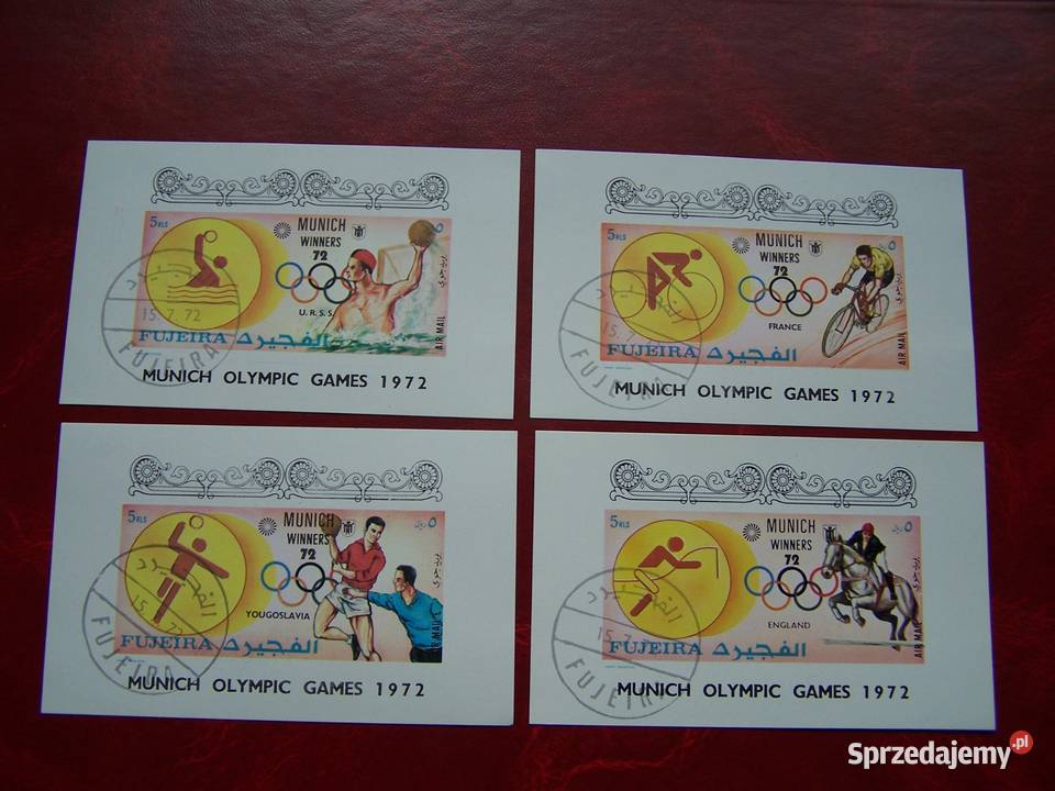 Fujeira CTO 1972 Olimpiada Monachium 72 Tychy sprzedam