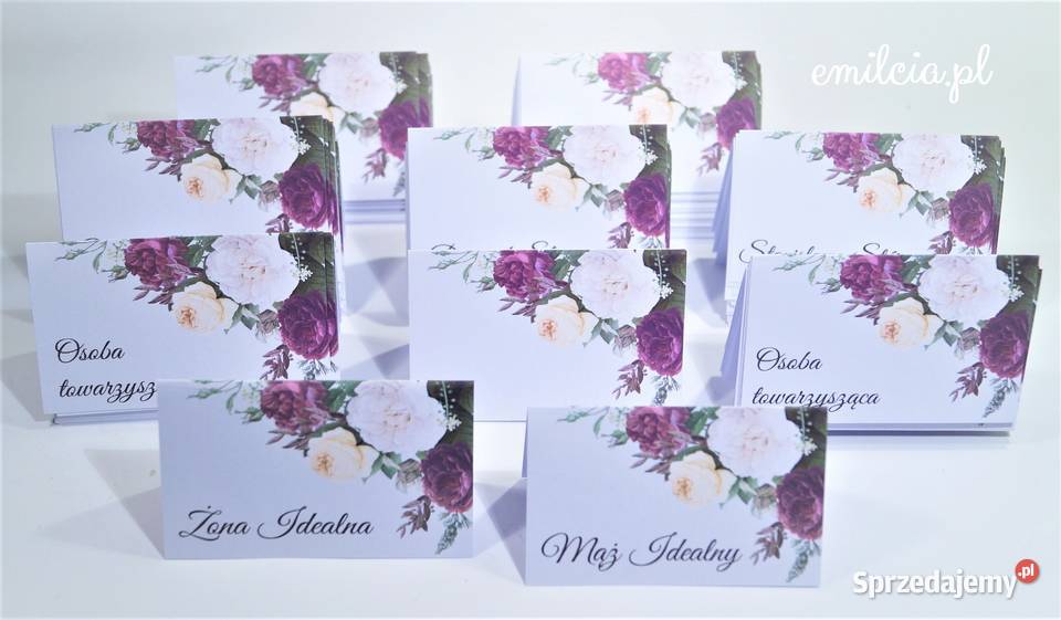 Dodatki i Akcesoria Winietki Ślubne Zielona Góra