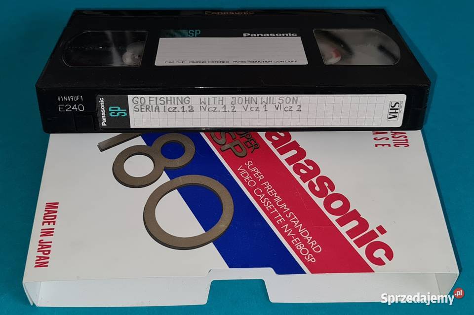 Panasonic Kaseta Video VHS 180 min Made in Japan Warszawa
