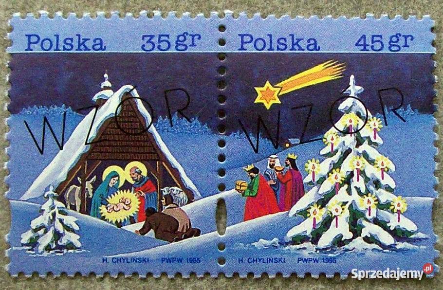 Znaczki polskie 1995 Fi 34173418 WZÓR Leźnica Wielka-Osiedle