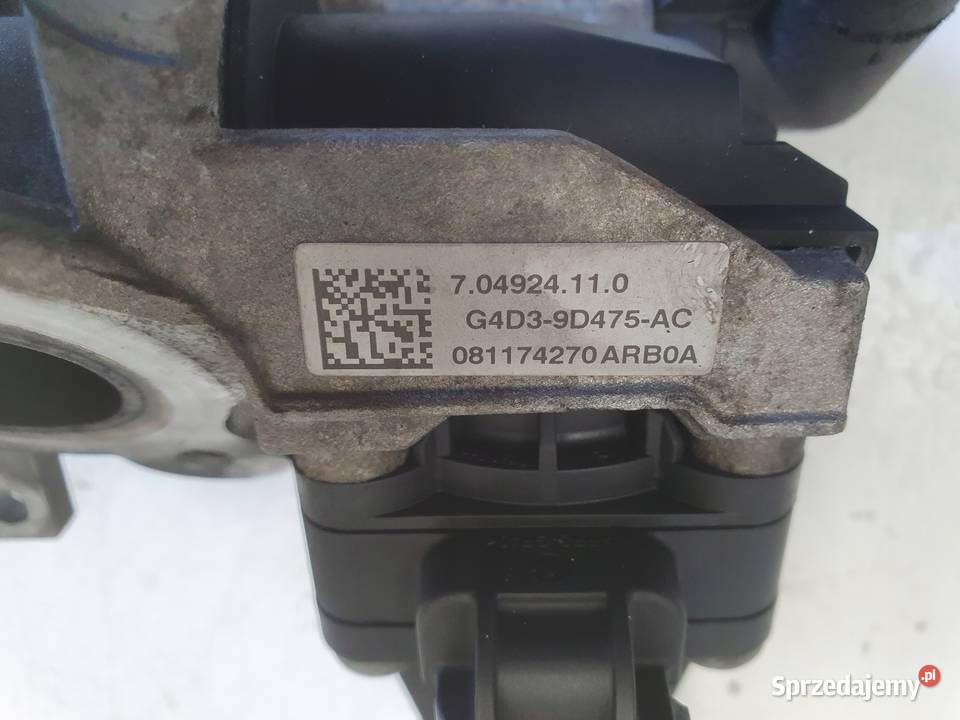Jaguar XF X260 20 D ZAWÓR EGR G4D39D475AC Rudka