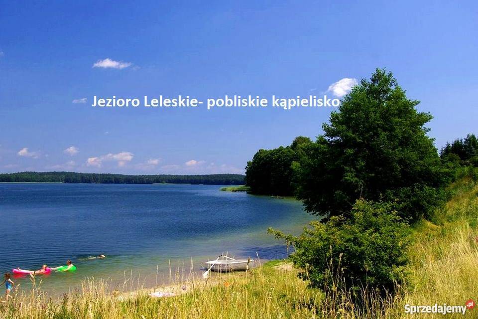 Działka na Mazurach Jeziorem Leleskim i Gromskim 3011m2 Dźwiersztyny
