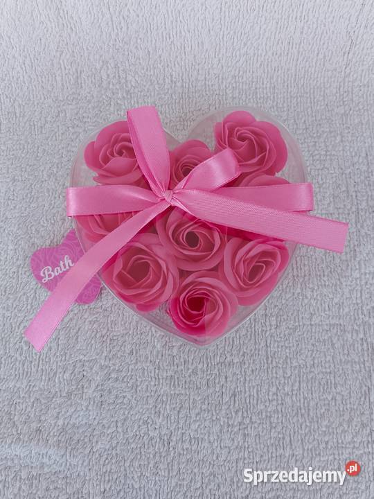 Konfetti do kąpieli serce z kokardką Romantyczny Garwolin