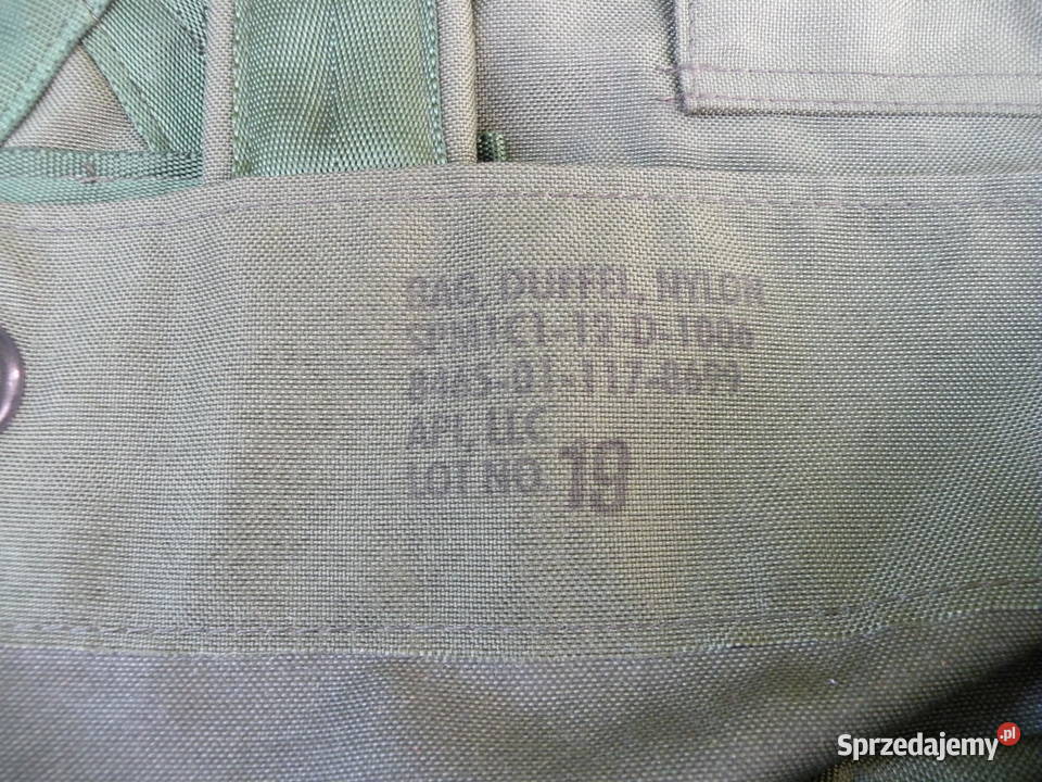 Worek marynarski us army Duffle bag foliage 2 Wrocław