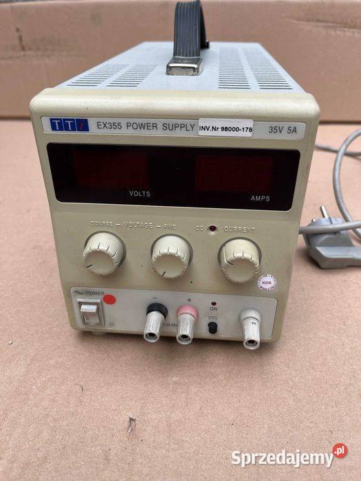 EX355 POWER Zasilacz laboratoryjny 0 35V 0 5A Tuliszków