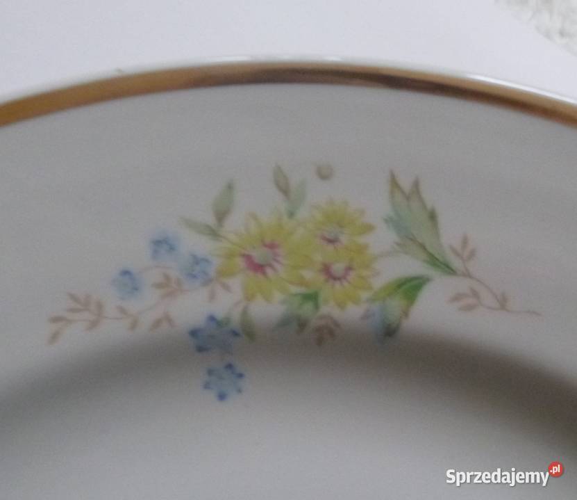 Rosyjski duży okrągły półmisek 35 fabryka Dulewo mazowieckie