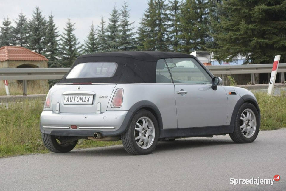 Mini Cooper 16 Benzyna Cabrio gwarancja możliwa zamiana podkarpackie
