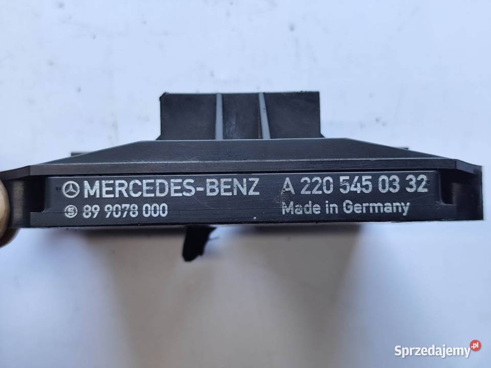Przekaźnik Moduł Świec Żarowych Mercedes S Klasa