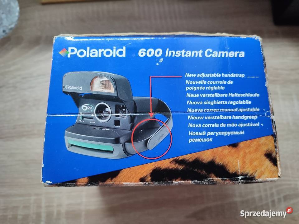 Aparat fotograficzny polaroid Karnice