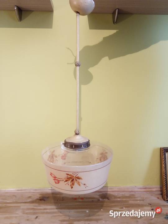 Stary żyrandol lampa Art deco lata 30te Kraków