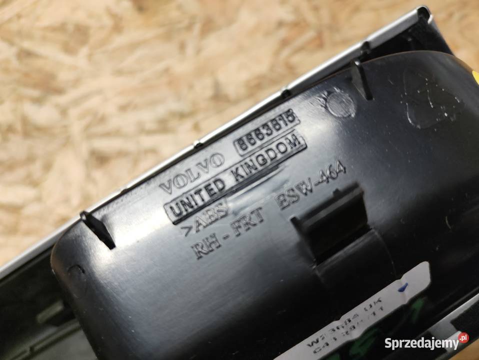Przełącznik Panel Szyby Prawy Przód Volvo V50 Pleszew