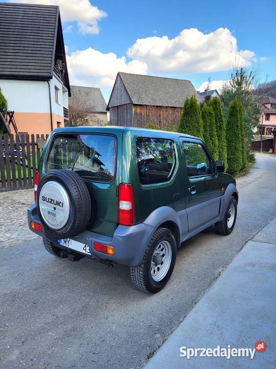 Suzuki Jimny Club 4x4 13 benzyna 1 właściciel małopolskie Myślenice