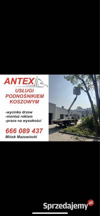 pomoc drogowa auto laweta transport maszyn Mińsk Mazowiecki