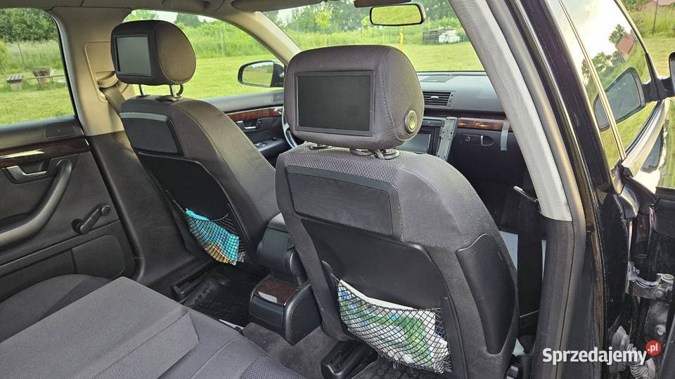 Audi A4 B6 1 8T LPG monitory w zagłówkach dolnośląskie sprzedam