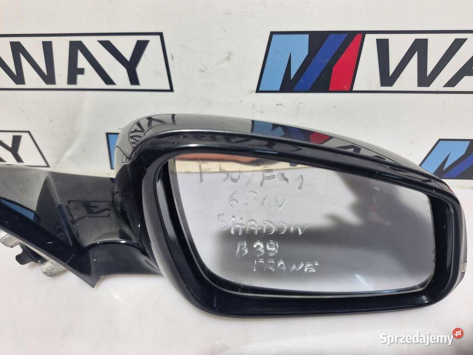 BMW 3 F30 F31 LUSTERKO PRAWE 6PIN EUROPA SHADOW osobowe dolnośląskie