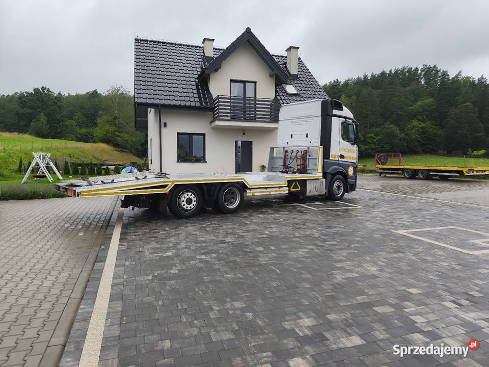 Mercedes mp4 Pomoc drogowa Laweta zestaw do Mrągowo sprzedam