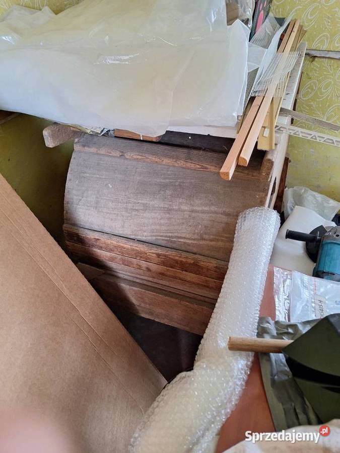 Drewniany młynek do zboża Krotoszyn