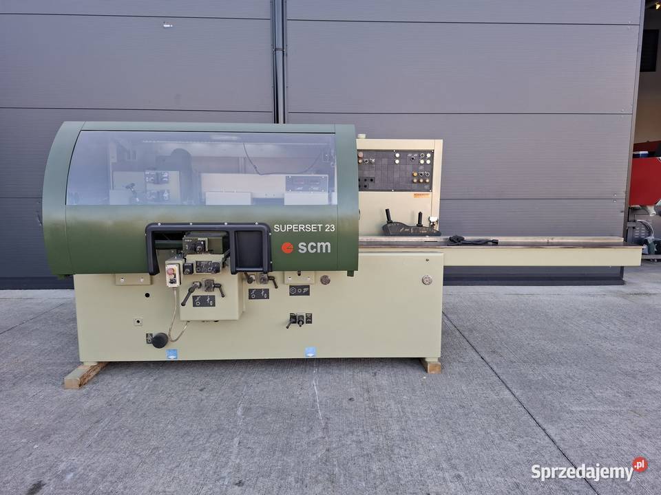 Strugarka czterostronna SCM Superset 23 1923 Naprawa