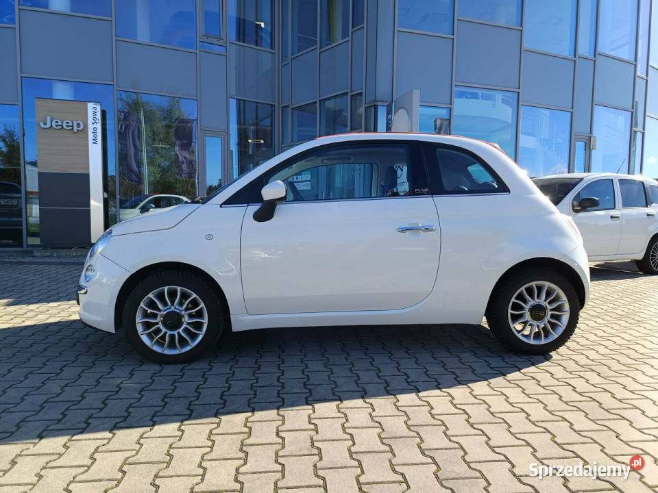Fiat 500 LOUNGE Cabrio 13 16V MJET 95 boogate aluminiowe felgi