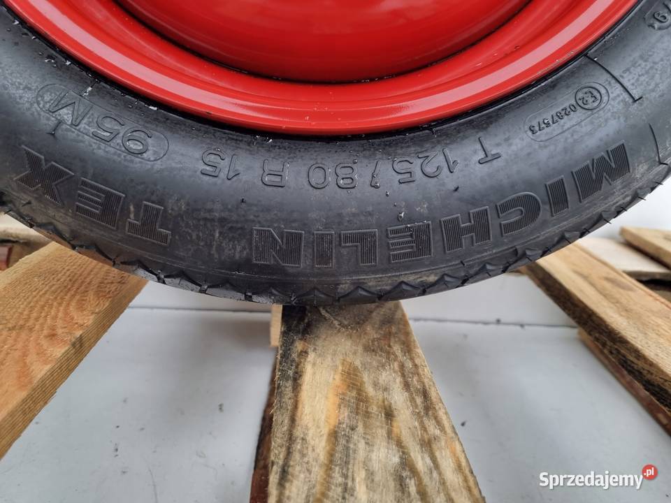 KOŁO ZAPASOWE DOJAZDOWE Ford Focus mk1 12580 R15 Rudka