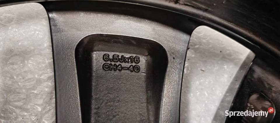 FELGA RENAULT 65JX16H2 ET40 4X100 403000554R 16 aluminiowe Brześć Kujawski