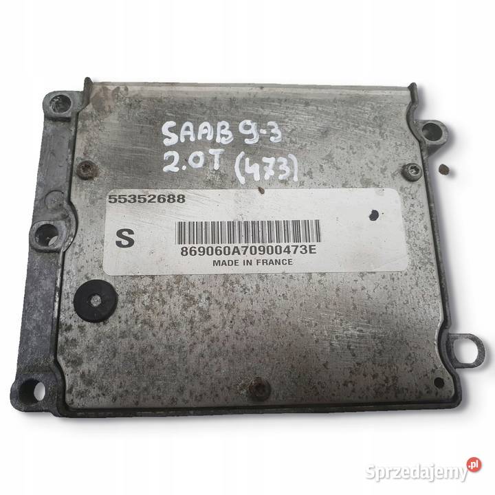 STEROWNIK SILNIKA komputer 55352688 Saab 93 93 osobowe Chełm