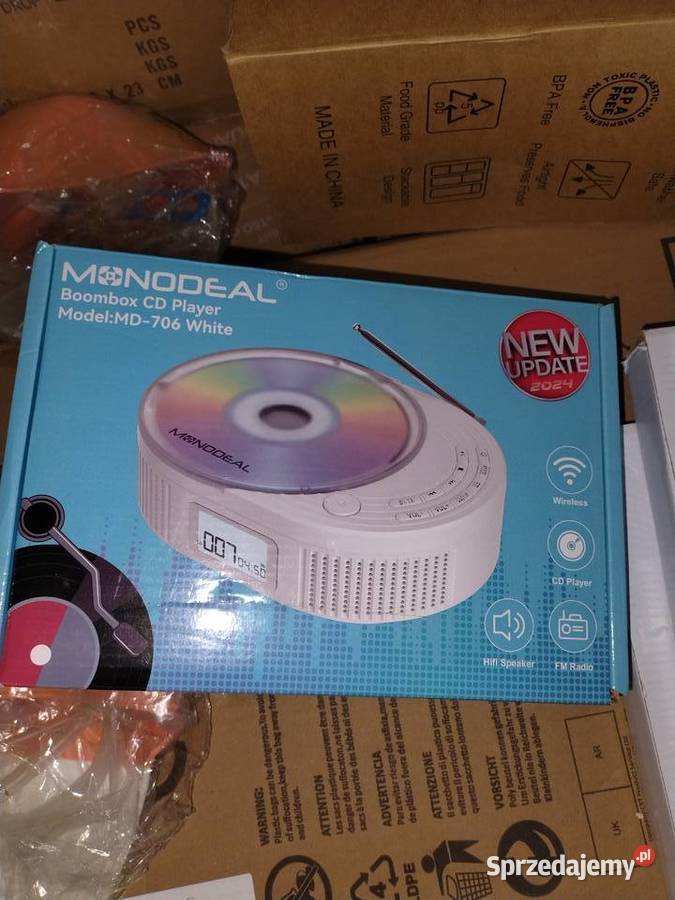 Monodeal odtwarzacz CD Bluetooth i radio FM 2 w Zawiercie