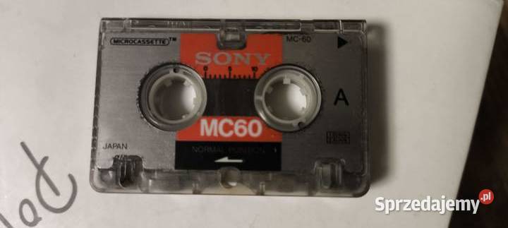 Kaseta mikro do dyktafonu sekretarki Sony MC60 Gliwice