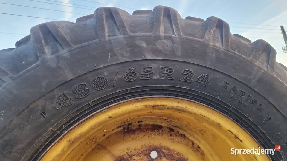 koło 48065r24 Nokia 60 bieżnik bez napraw JCB Nowe Miasto Lubawskie
