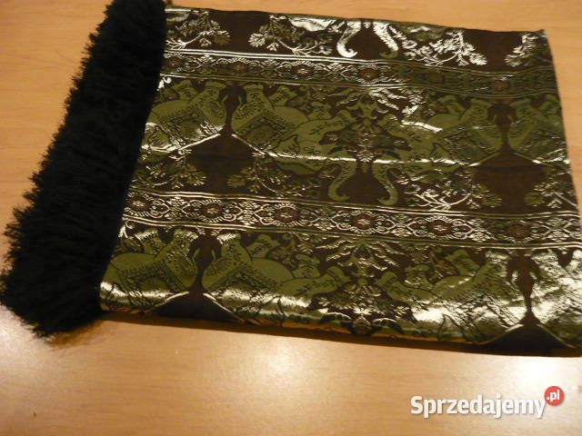 Obrus z tajskiego jedwbiu słonie Obrusy Myszków